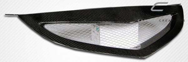 2004-2009 Mazda 3 Carbon Creations Open Mouth Carbon Fiber Grille