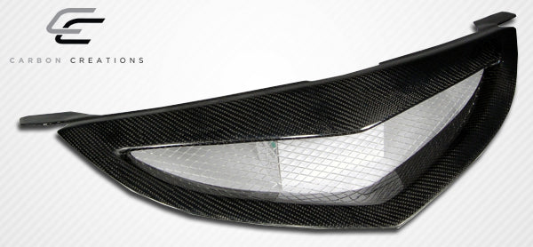 2004-2009 Mazda 3 Carbon Creations Open Mouth Carbon Fiber Grille