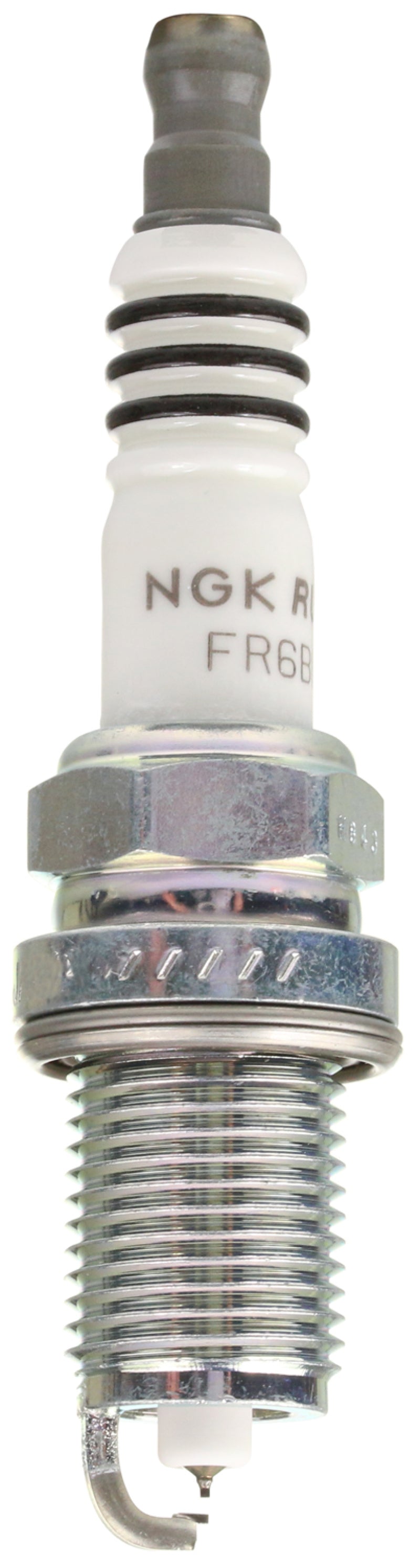 NGK Ruthenium HX spark plugs box of 4, high-performance automotive ignition spark plugs with durable ruthenium tips.