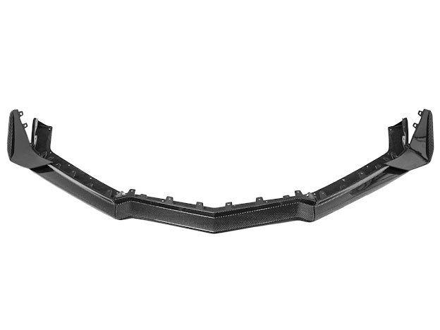 2023+ CHEVROLET CORVETTE C8 Z06 & E-RAY | Z07 PERFORMANCE PACKAGE CARBON FIBER LIP SPLITTER GROUND EFFECTS WITH CANARDS