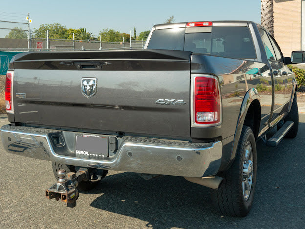2009-2018 RAM 1500, 2500, 3500 | Street Series Style ABS Plastic Matte Black Rear Tailgate Wing Spoiler