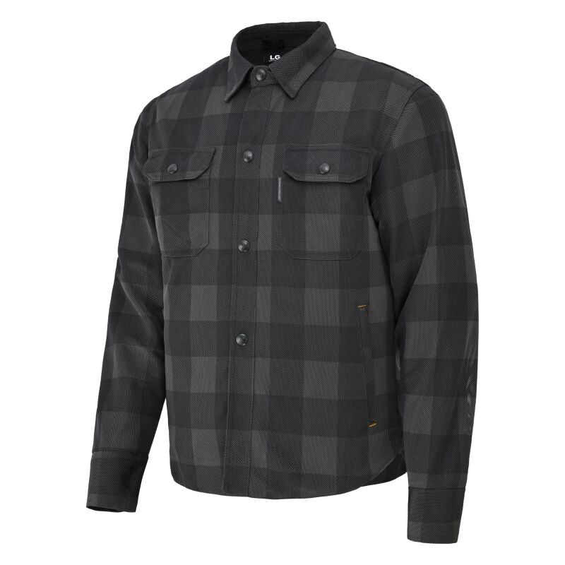 Speed and Strength Black Nine Mesh Moto Shirt in medium, featuring black breathable mesh fabric and a stylish motorcycle-inspired design.