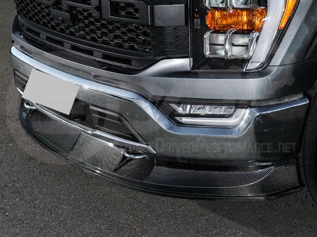 2021-Up Ford F-150 | SDP Performance CARBON FIBER 2Pcs Front Bumper Lip Splitter Ground Effects