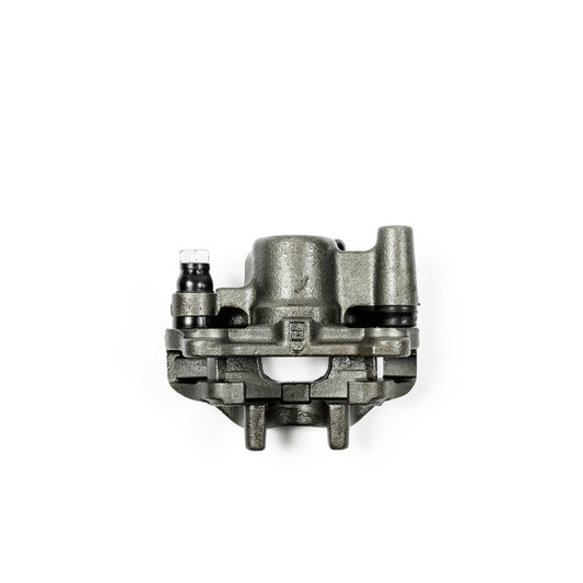 PowerStop OE rear right autospecialty brake caliper with bracket for 2005-2010 Scion tC, front view showing caliper details.