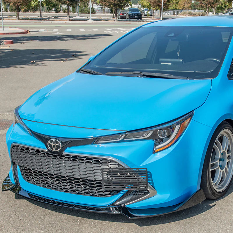 2019-UP TOYOTA COROLLA HATCHBACK | JDM PERFORMANCE PACKAGE FRONT SPLITTER LIP GROUND EFFECTS