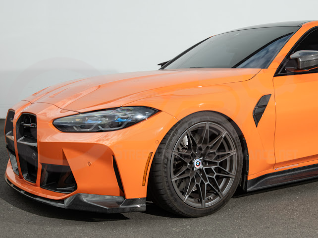 2021-UP BMW G80 M3 SEDAN | 3D STYLE CARBON FIBER ADD-ON SIDE SKIRTS ROCKER PANEL EXTENSION GROUND EFFECTS