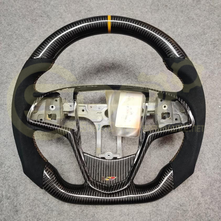 2013 - 2019 Cadillac ATS & ATS-V Custom Carbon Fiber Steering Wheel with options