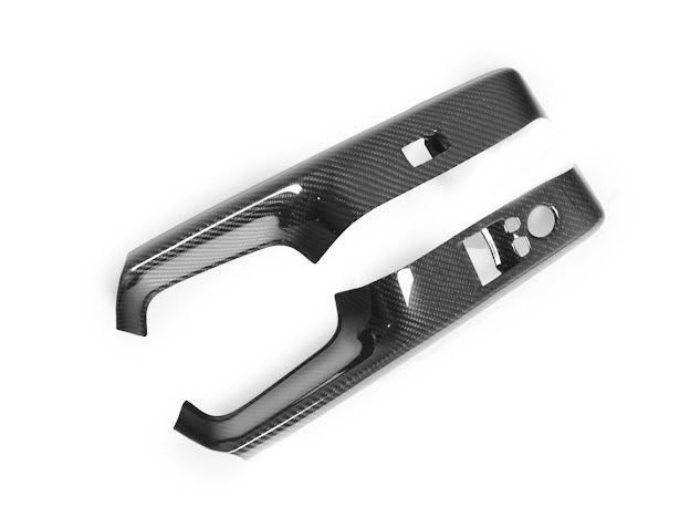 2020-Up Toyota GR Supra A90 | Factory Style DRY CARBON FIBER Side Door Window Switch Panel Cover