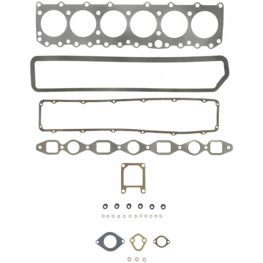 Fel-Pro HS 7541 CS engine cylinder head gasket set showing multiple gaskets and seals for automotive engine repair.