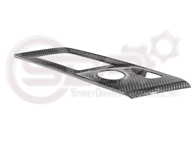 2014-2019 CHEVROLET CORVETTE C7 | FACTORY STYLE DRY CARBON FIBER CENTER CONSOLE SHIFTER TRIM PLATE COVER OVERLAY