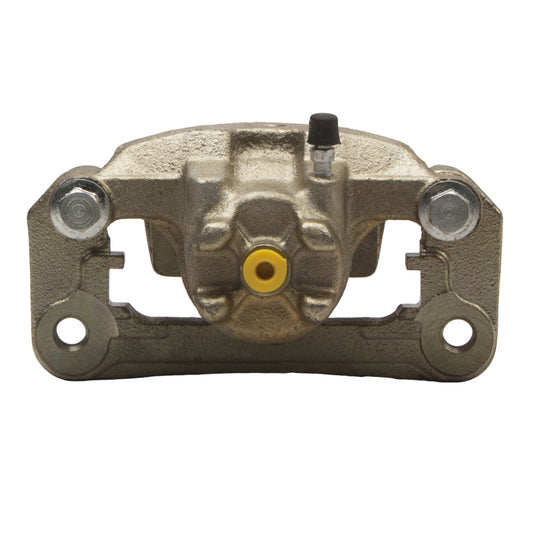 DFC OE rear brake caliper for Mitsubishi Montero 00-06, silver zinc coated premium caliper with durable finish.