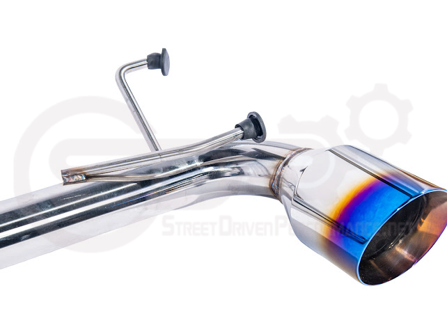 Street Driven Performance exhaust axle back dual exhaust for 2013-2021 Scion FRS, Subaru BRZ, Toyota 86 with chrome or burnt blue tips