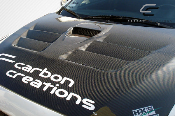 2008-2017 Mitsubishi Evolution Carbon Creations GT Concept Carbon Fiber Hood