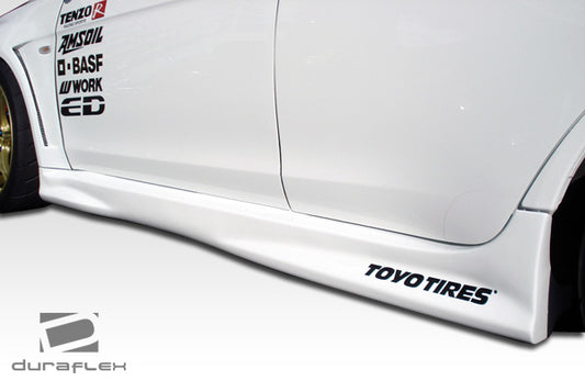 2008-2015 Mitsubishi Evolution Duraflex GT Concept Side Skirts