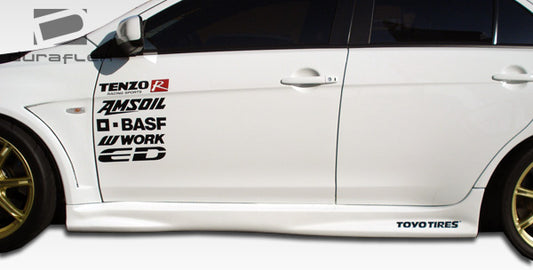 2008-2015 Mitsubishi Evolution Duraflex GT Concept Side Skirts