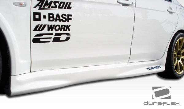 2008-2015 Mitsubishi Evolution Duraflex GT Concept Side Skirts