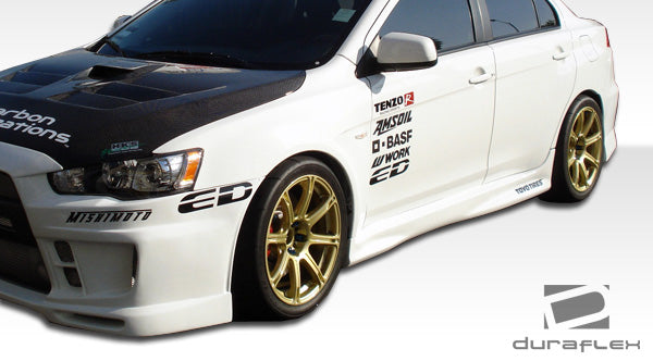 2008-2015 Mitsubishi Evolution Duraflex GT Concept Side Skirts