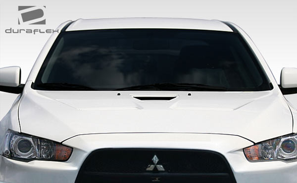 2008-2017 Mitsubishi Lancer Duraflex Evo X Look Hood