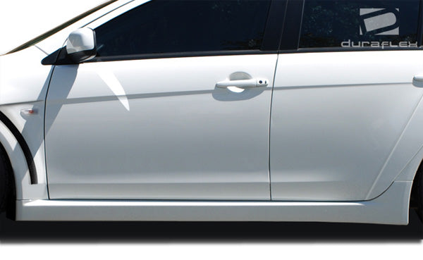 2008-2017 Mitsubishi Lancer Duraflex Evo X Look Side Skirts