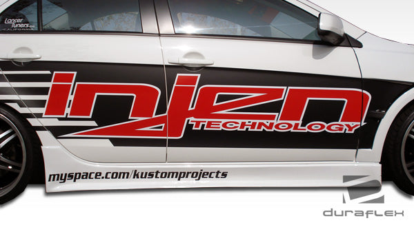 2008-2017 Mitsubishi Lancer Duraflex GT Concept Side Skirts Rocker Panels - 2 Piece