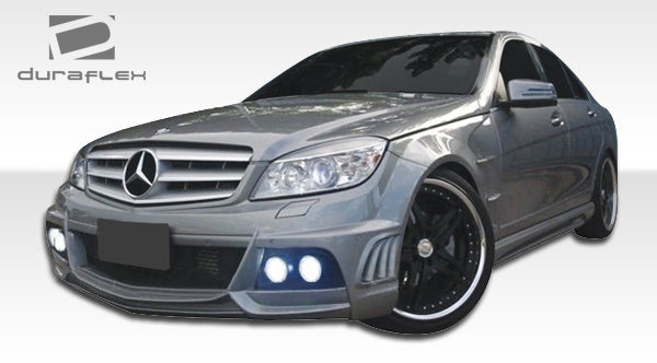 2008-2011 Mercedes C Class W204 Duraflex W-1 Front Bumper Cover - 1 Piece