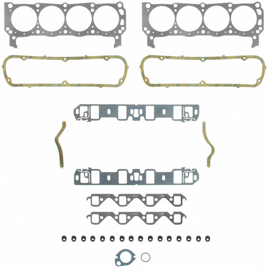 Fel-Pro Ford Mustang engine cylinder head gasket set, PermaTorque HS 8548 PT-2 for optimal engine sealing and performance.