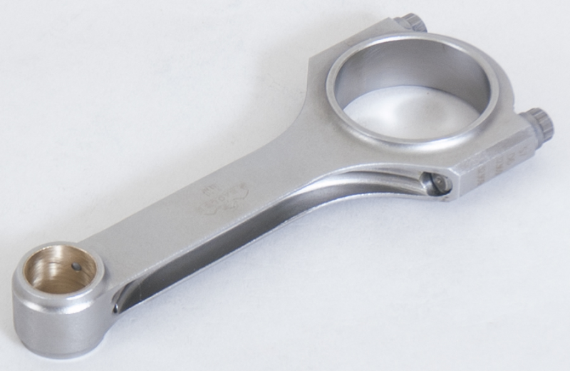 Eagle Chevy 350/LT1 forged 4340 H-beam connecting rod with 2.000-inch journal and 3/8-inch ARP2000 bolts, single rod.