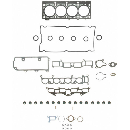 Fel-Pro Mitsubishi Eclipse HS 9922 PT PermaTorque engine cylinder head gasket set showing multiple gaskets and sealing surfaces.