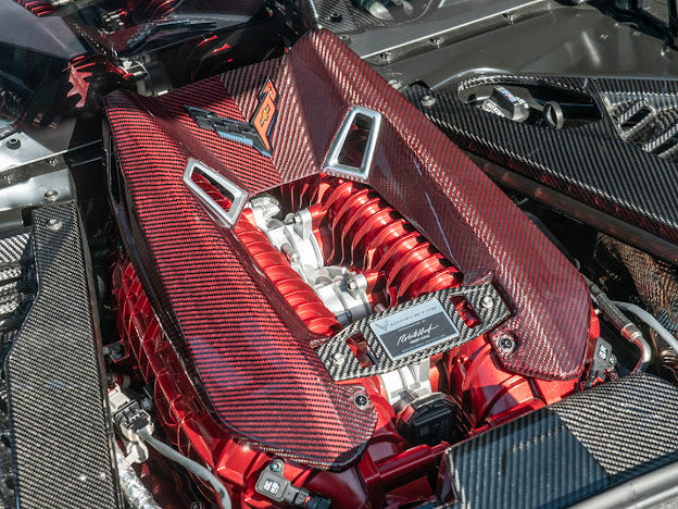 2023+ CORVETTE C8 Z06 CARBON FIBER ENGINE COVER