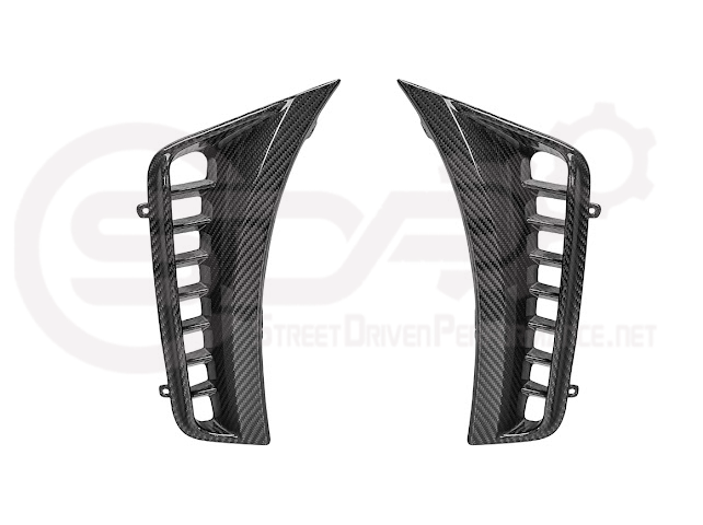 2025-Up Toyota GR Corolla | CARBON FIBER Bumper Side Air Inlet Vent Garnish Trim Pair