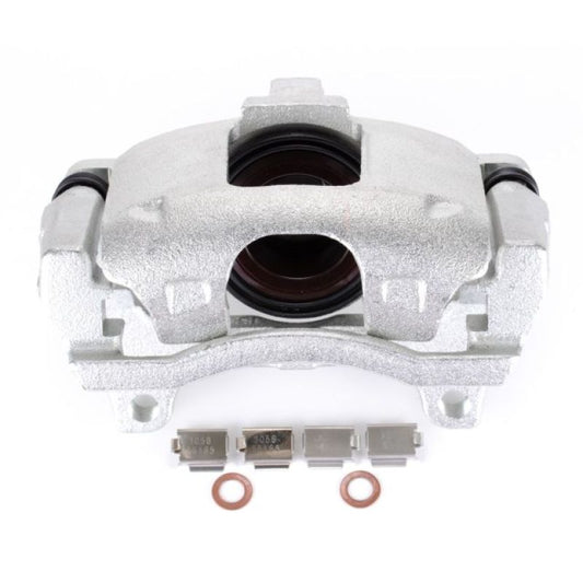 PowerStop OE front right brake caliper with bracket for Dodge Journey 2009-2012, automotive brake component.