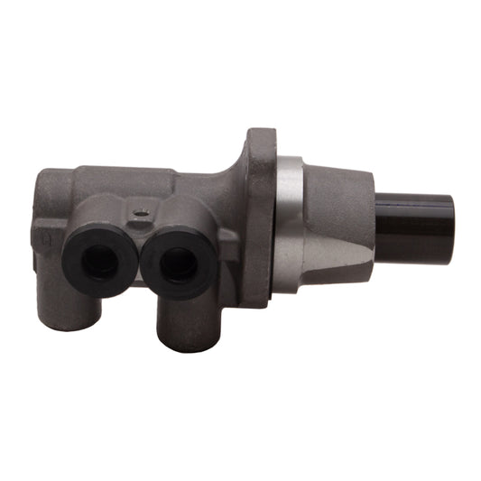 DFC Ford Mustang brake master cylinder for models 2009-2014, shown in a close-up view with mounting and connection points.