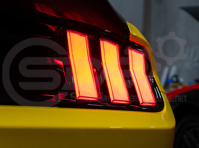 2015-2023 FORD MUSTANG S550 | EURO RGB SEQUENTIAL SIGNAL LED XB REAR TAILLIGHTS PAIR