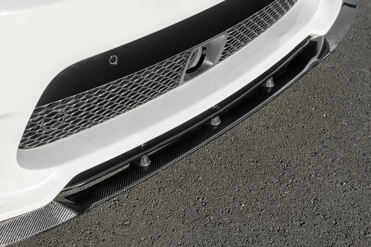 2017-2021 Jeep SRT8 Trackhawk 3 Piece CARBON FIBER Front Splitter Lip Ground Effects