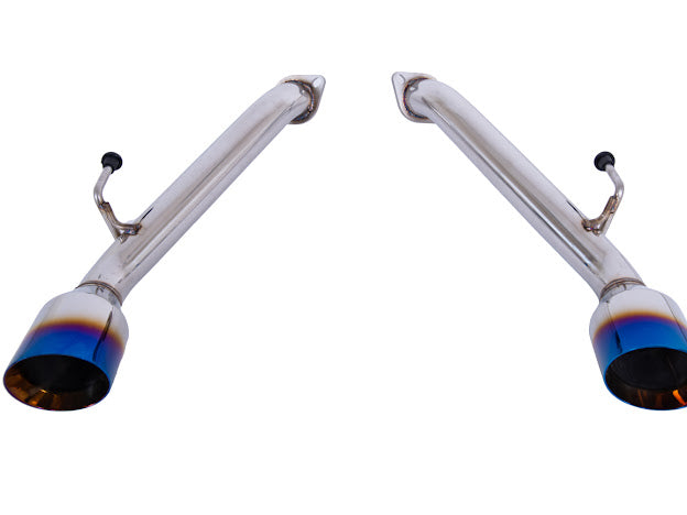 2017-UP INFINITI Q60 MUFFLER DELETE DUAL BURNT TIPS EXHAUST