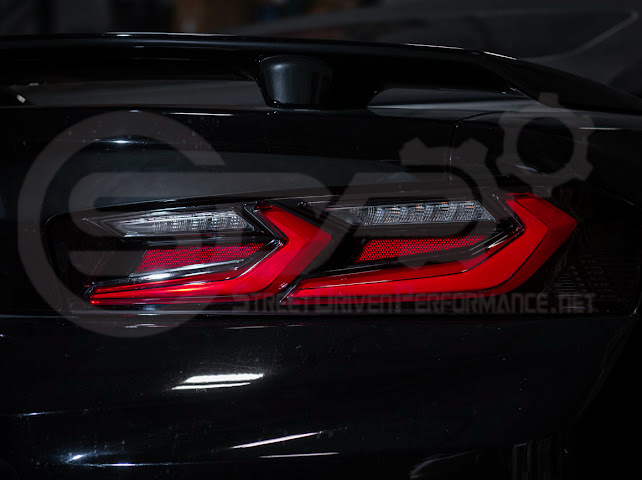 2016-2018 Chevrolet Camaro | C8 Style Sequential Signal LED Rear Taillights Pair (Clear / Red / Smoke Lens)