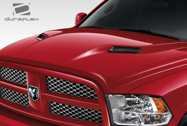 2009-2018 Dodge Ram 1500 Duraflex MP-R Hood - 1 Piece