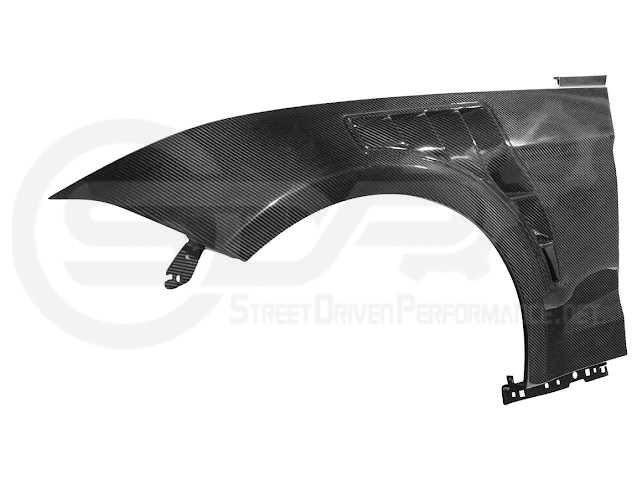 2018-2023 Ford Mustang S550 | GT500 Style Carbon Fiber Front Side Vented Fenders PAIR