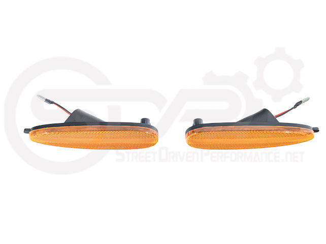 2004-2006 Pontiac GTO | Front Clear / Red / or Black Lens Amber Light LED Side Markers Pair