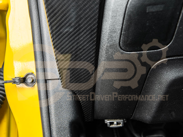 2015-2023 FORD MUSTANG S550 | CARBON FIBER  DASHBOARD LOWER TRIM COVER PAIR