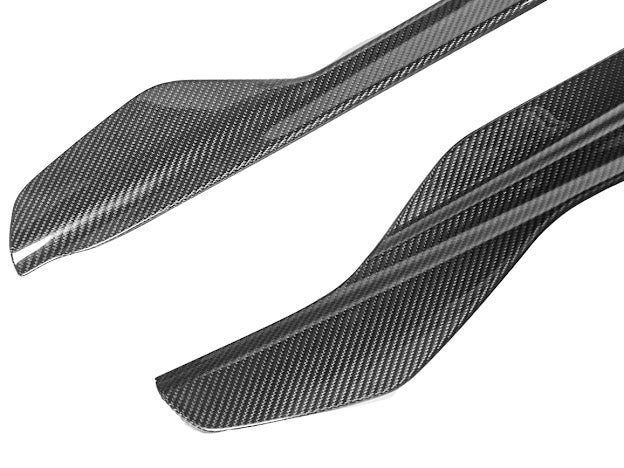 2020+ CORVETTE C8 | FACTORY STYLE CARBON FIBER CENTER CONSOLE SIDE PANEL TRIM VENT COVER