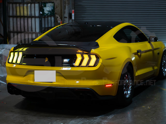 2015-2023 FORD MUSTANG S550 | EURO RGB SEQUENTIAL SIGNAL LED XB REAR TAILLIGHTS PAIR