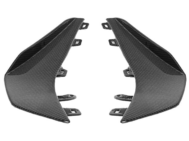 2023+ CHEVROLET CORVETTE C8 Z06 & E-RAY | CARBON FIBER FRONT SIDE CANARDS