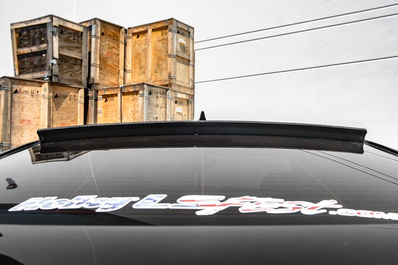 2009-2015 Cadillac CTS Base and CTS-V V2 Coupe CARBON FIBER Roof Spoiler