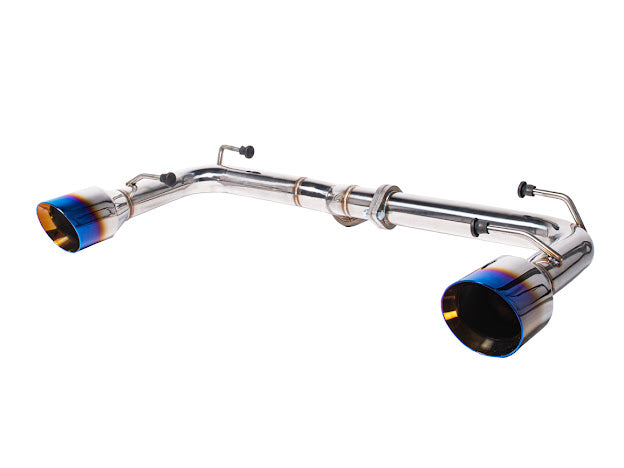 2022+ TOYOTA GR86 & SUBARU BRZ AXLE BACK EXHAUST (BURNT BLUE TIPS)