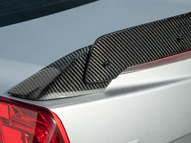 2016-2019 Cadillac ATS-V Sedan  | Wickerbill Trunk Spoiler Wing Carbon Fiber