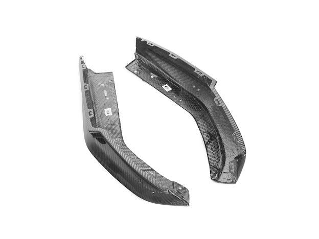 2021-Up BMW G80 M3 | Factory Style CARBON FIBER Rear Apron Lip Splitter Pair