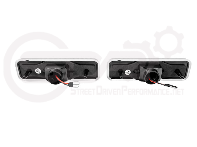 1972-1974 Dodge Charger | Front Side Marker Lens Amber Light LED Pair (Clear / Amber / Smoke)