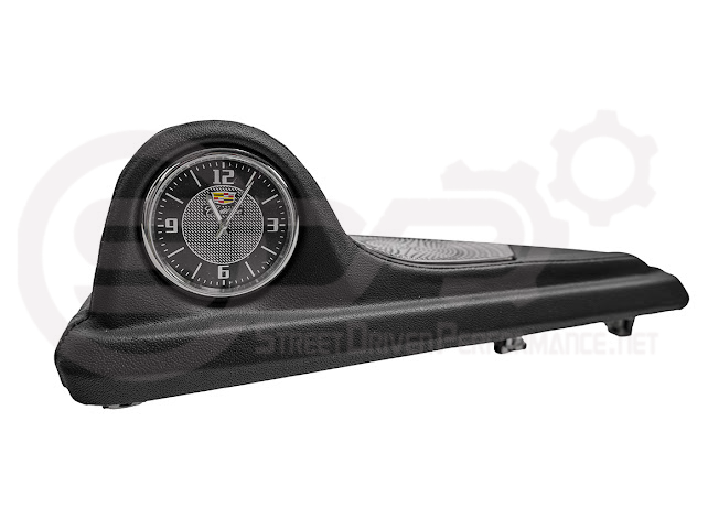 Fit 2020-2024 Cadillac CT5 | Leather Dashboard Center Analog Clock & Speaker Pod (Fits all Models)