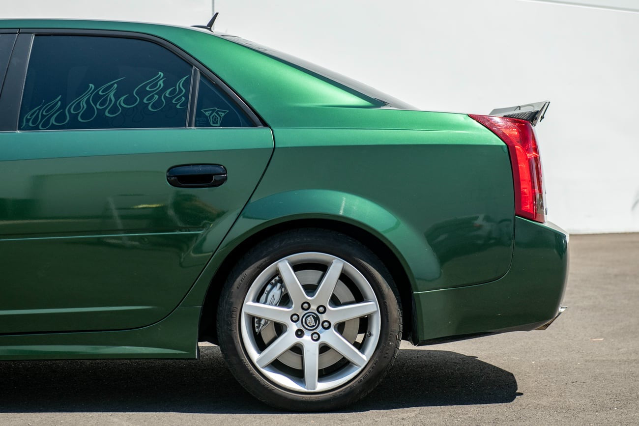 2003-2008 Cadillac CTS-V, V1 | SDP Performance Style CARBON FIBER Wickerbill Spoiler Wing